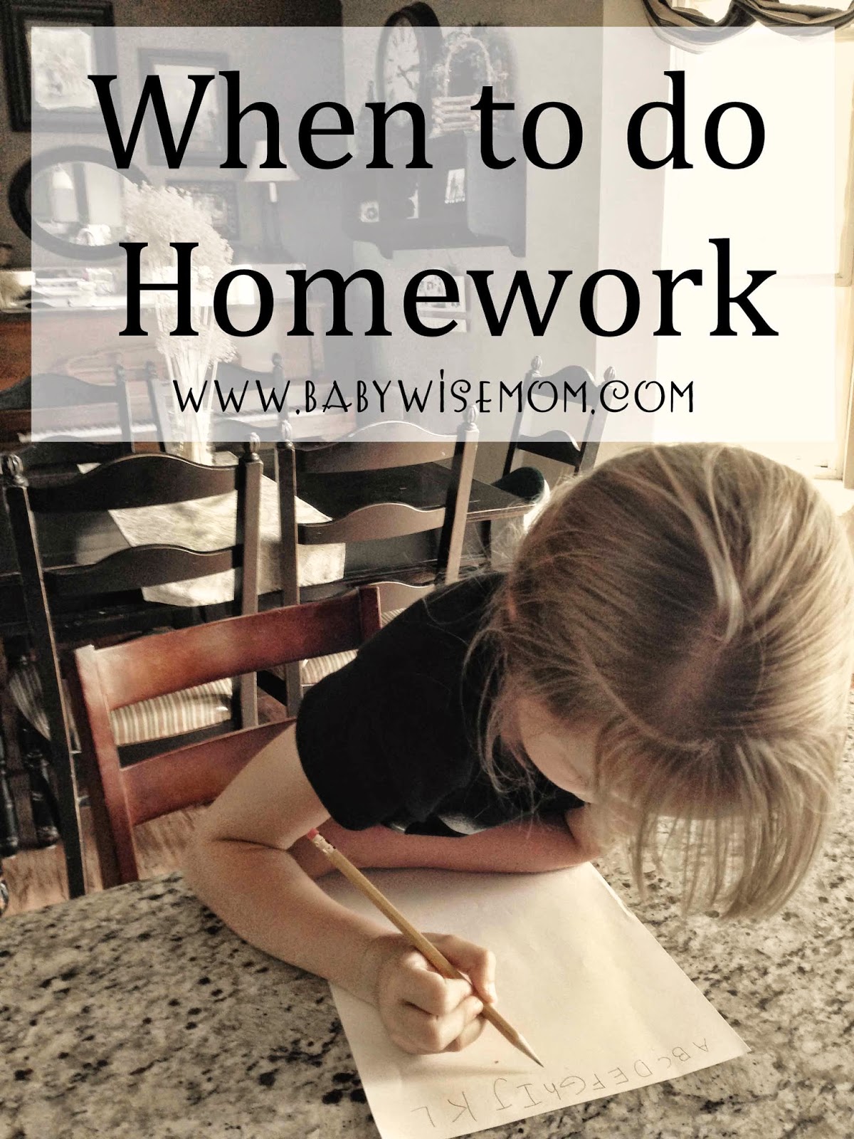 when do you usually do your homework when do you usually do your homework