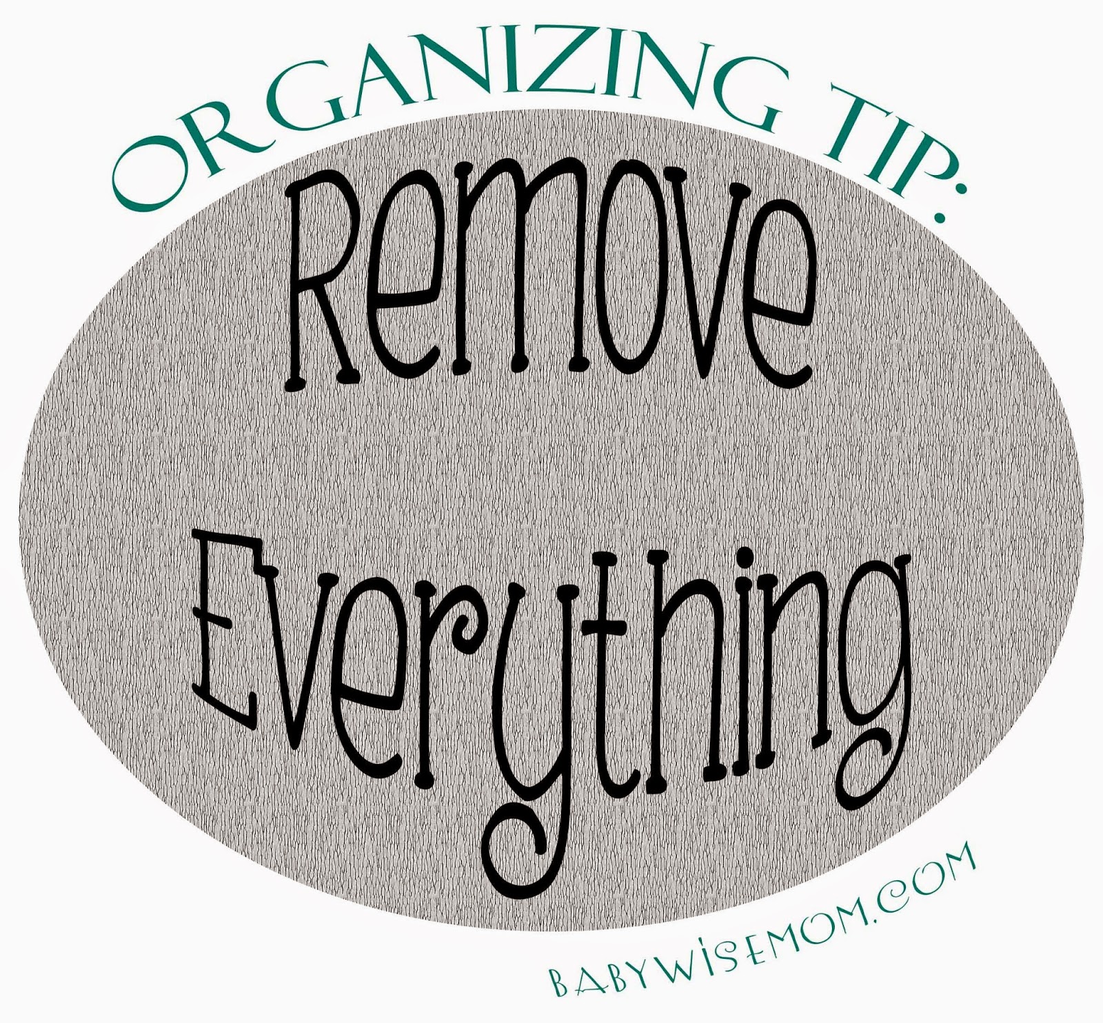 organizing tip