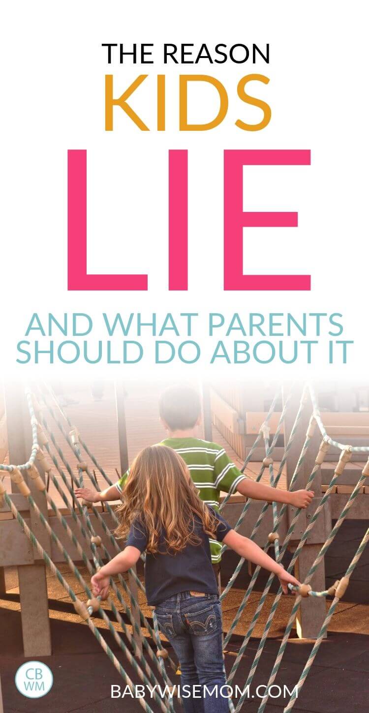 Why Kids lie and what to do Pinnable image