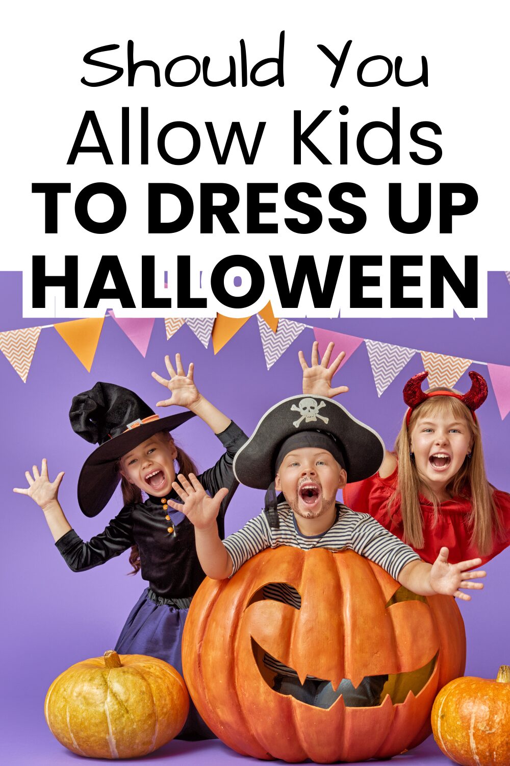 Dress up for Halloween pinnable image