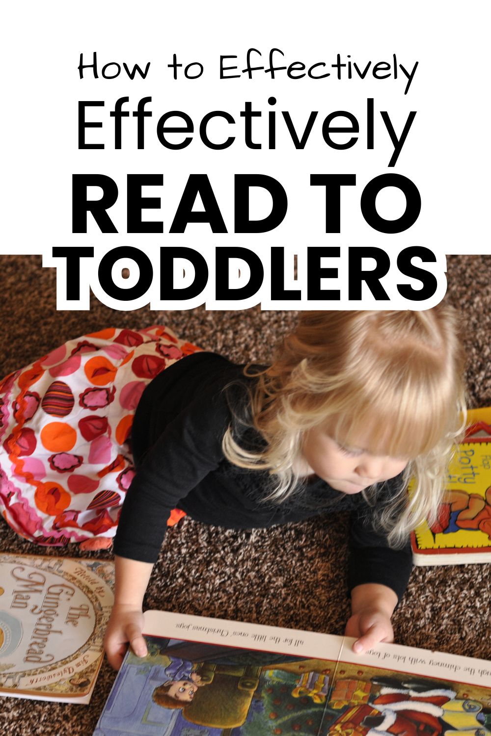 How to read to toddlers pinnable image