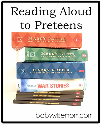 Reading aloud to preteens