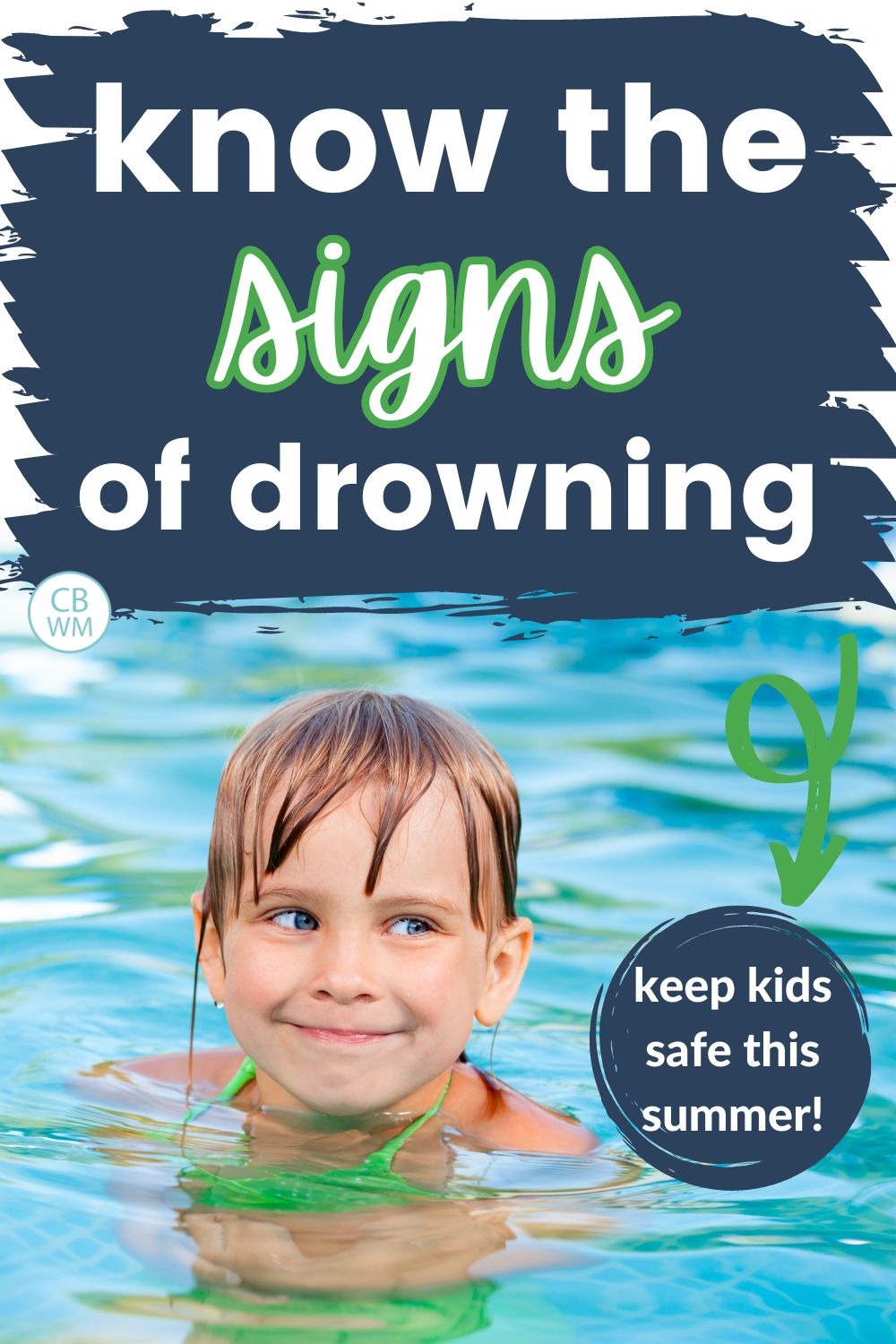know the signs of drowning