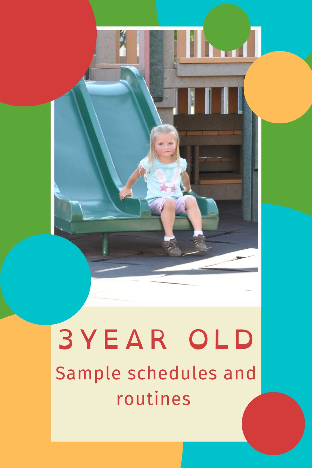 3 year old sample schedule and routine pinnable image