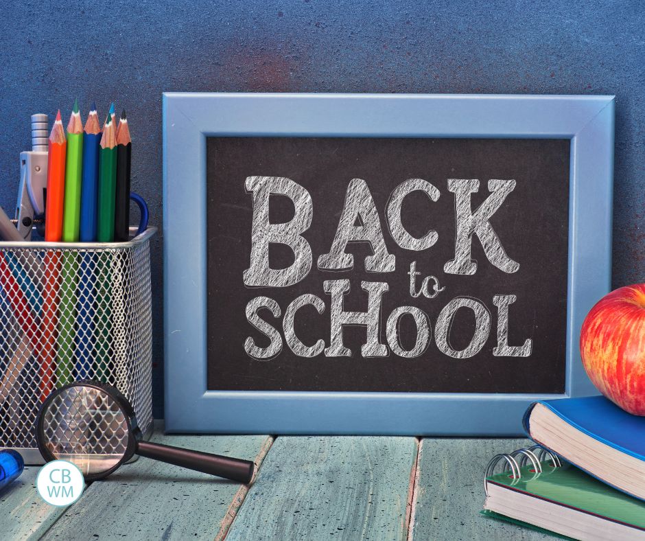 Back to school hero shot