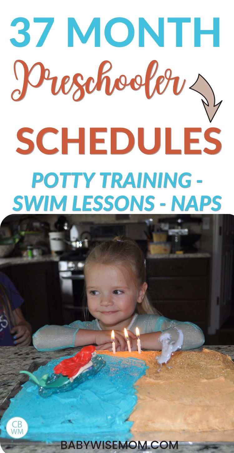 37 month routine pinnable image