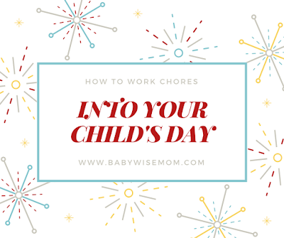 Working Chores Into Your Child's Day