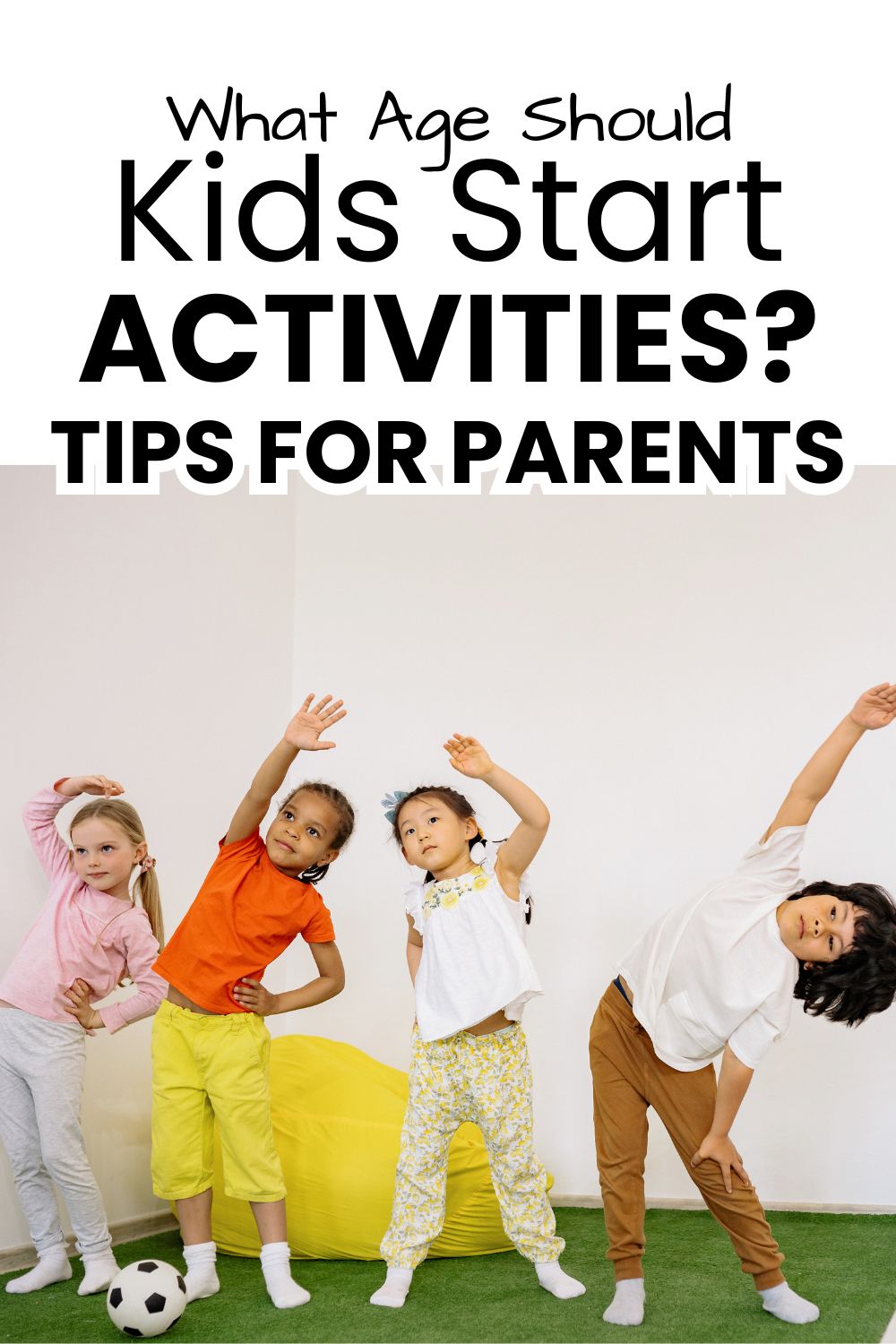 Kids start activities pinnable image
