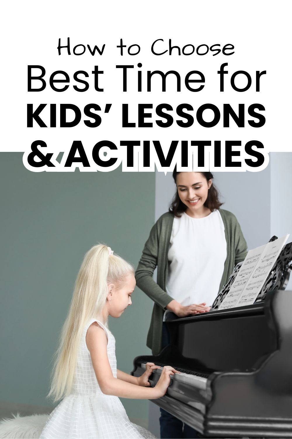 Best time of day for activities pinnable image