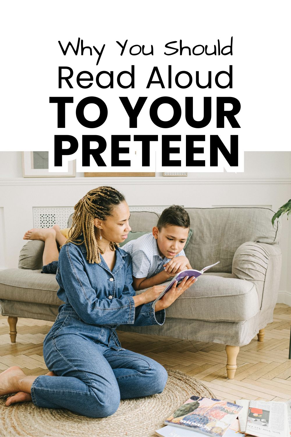 reading aloud to your preteen