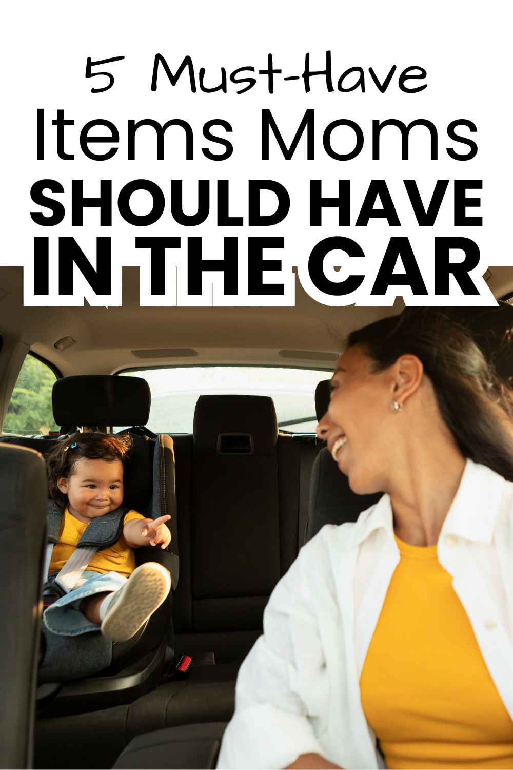 5 must have items for the car pinnable image