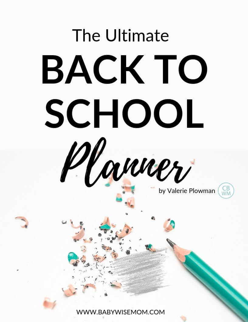 The Ultimate Back to School Planner