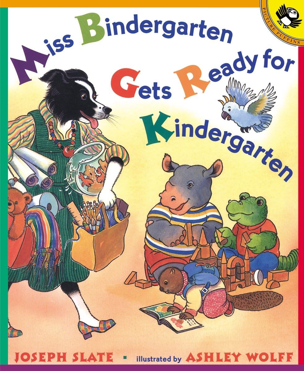 Miss Bindergarten Get Ready for Kindergarten Book