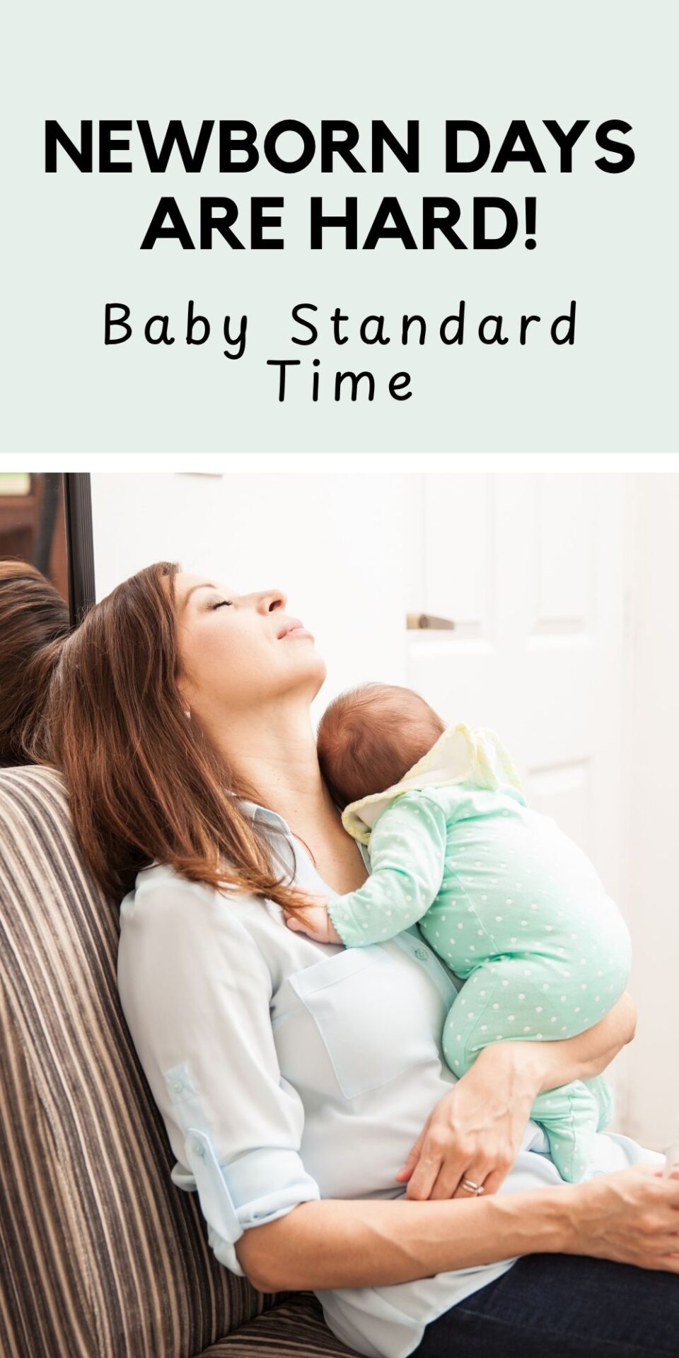Newborn Days are Hard Pinnable image