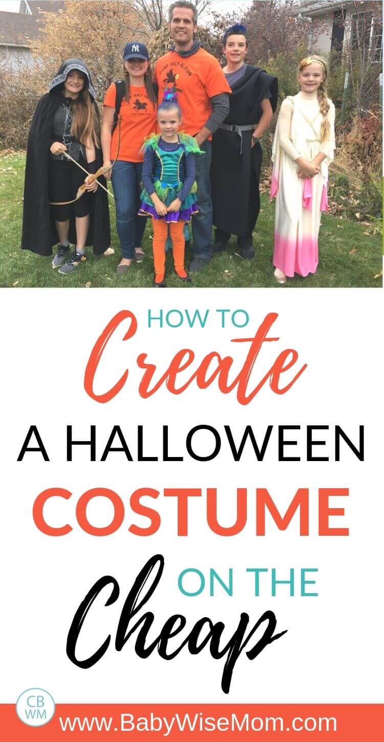 Create Halloween Costume pinnable image