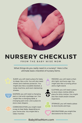 The BabyWise Mom Ultimate Nursery Checklist - Babywise Mom