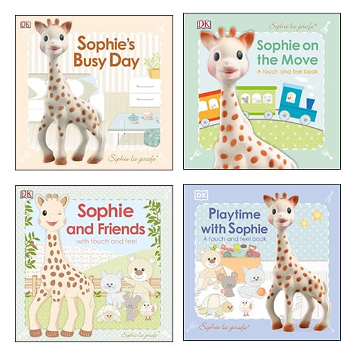 4 Sophie la giraffe books