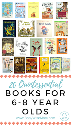  20 Books for 6-8 Year Olds
