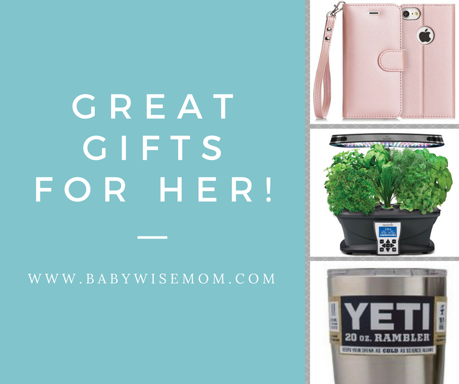 great gift ideas for her pinnable image