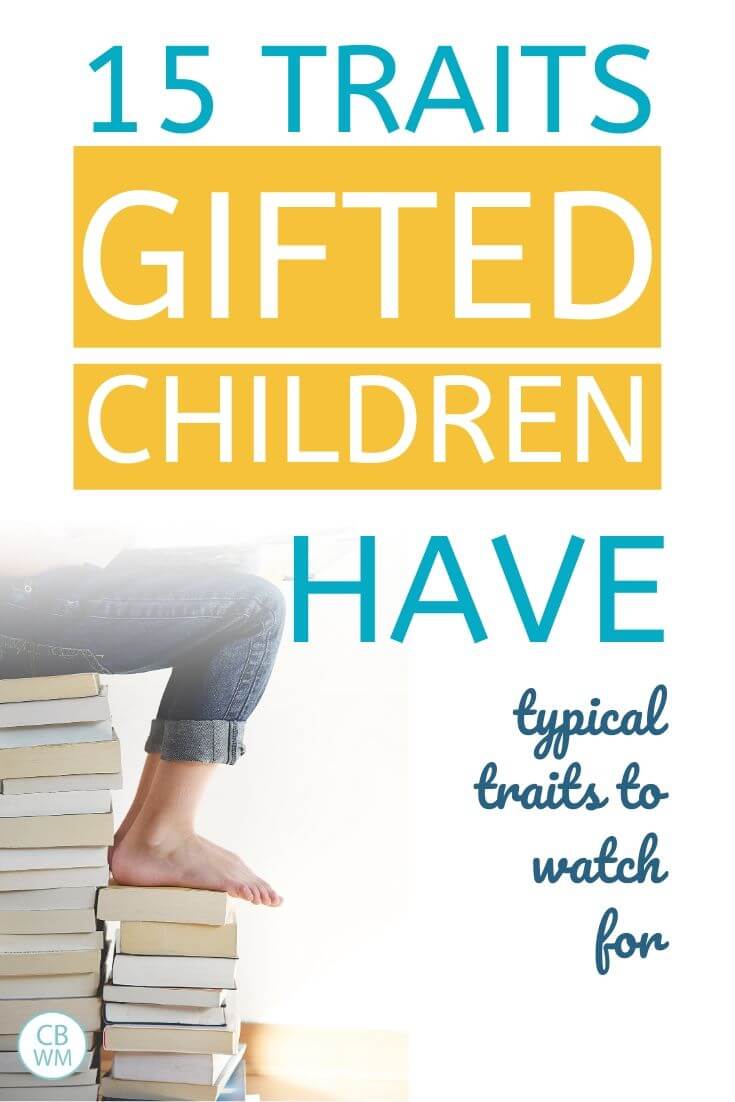 Traits of gifted children pinnable image