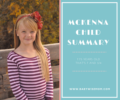 McKenna child summary pinnable image