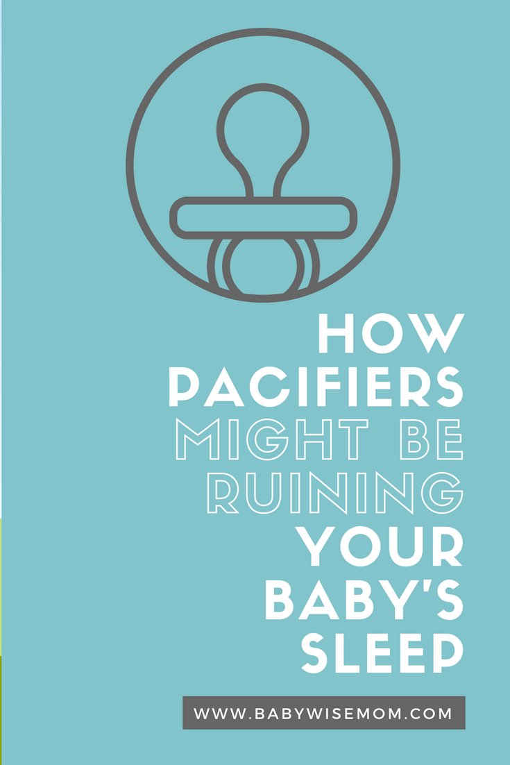 How pacifiers might be ruining your baby's sleep experience pinnable image