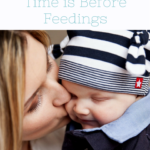 What to do when Baby's Awake time is before feedings pinnable image