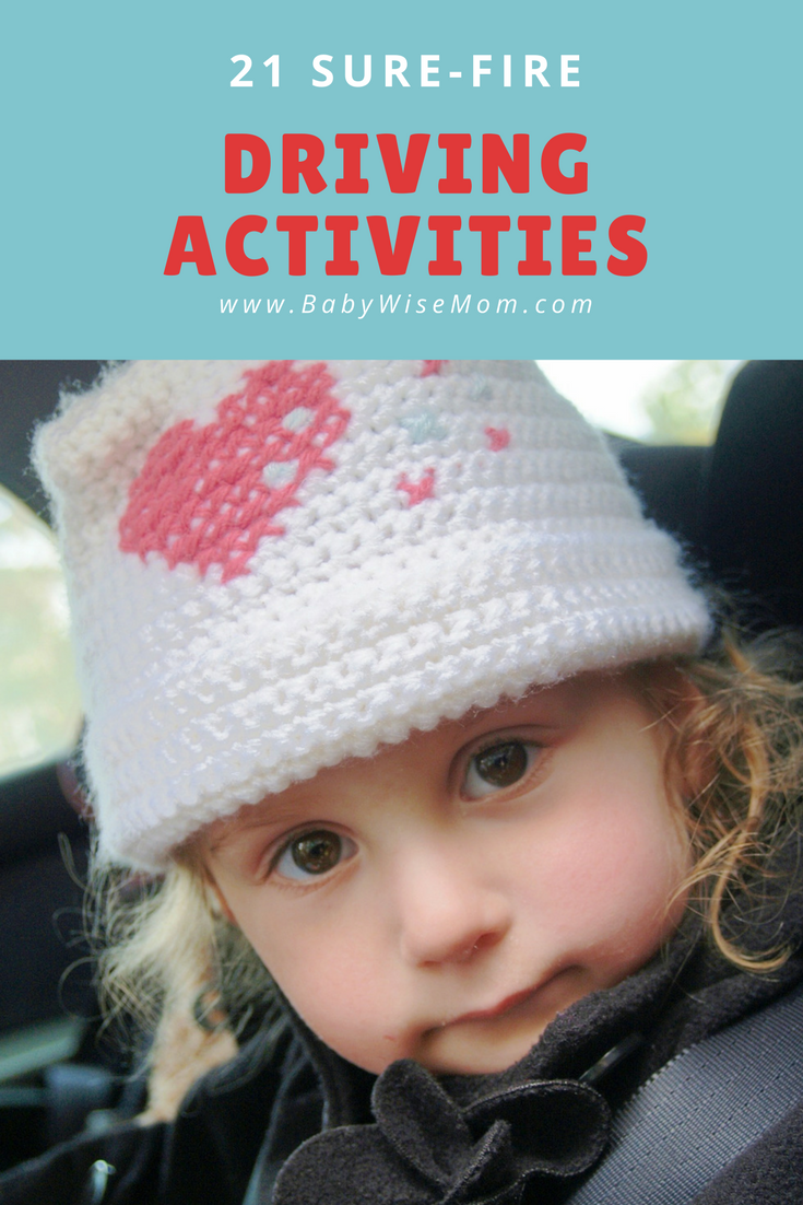  Driving Activities to do with your child