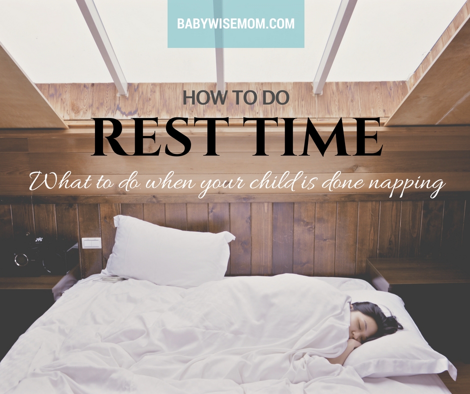 How to do rest time instead of naps