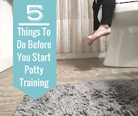  5 Things to do before you start potty training