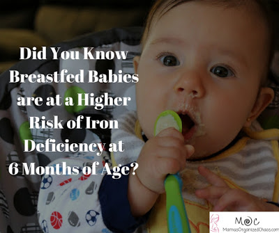 Why iron is so important for breastfed babies.