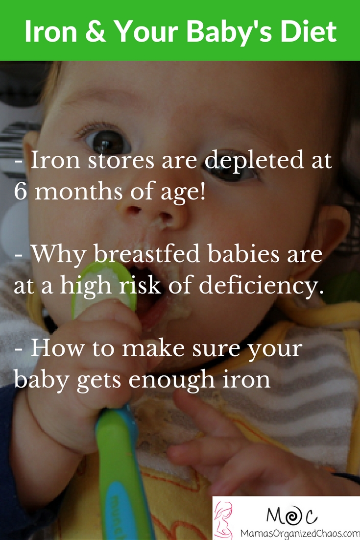 Why iron is so important for breastfed babies.