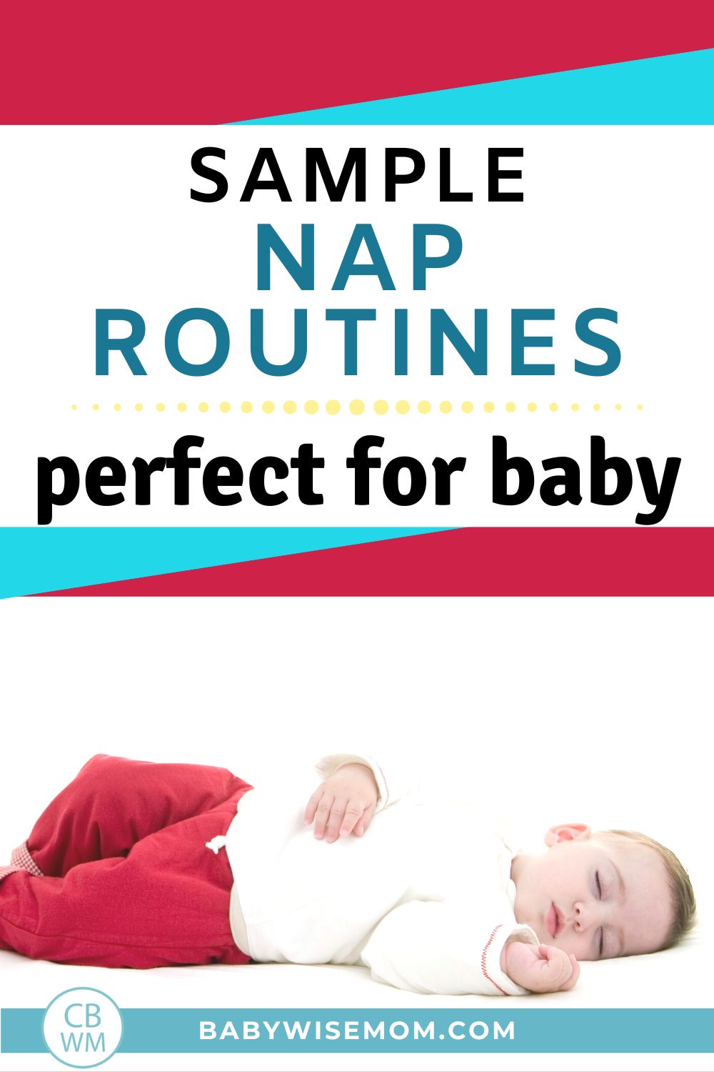 Sample nap routines pinnable image