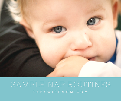 Ideas for successful nap routines to get your baby to sleep well.