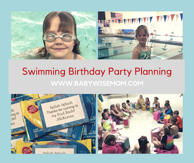 How to plan a swimming birthday party