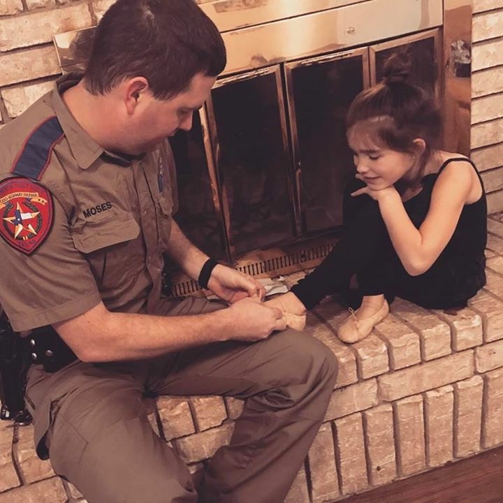 State Trooper and his daughter