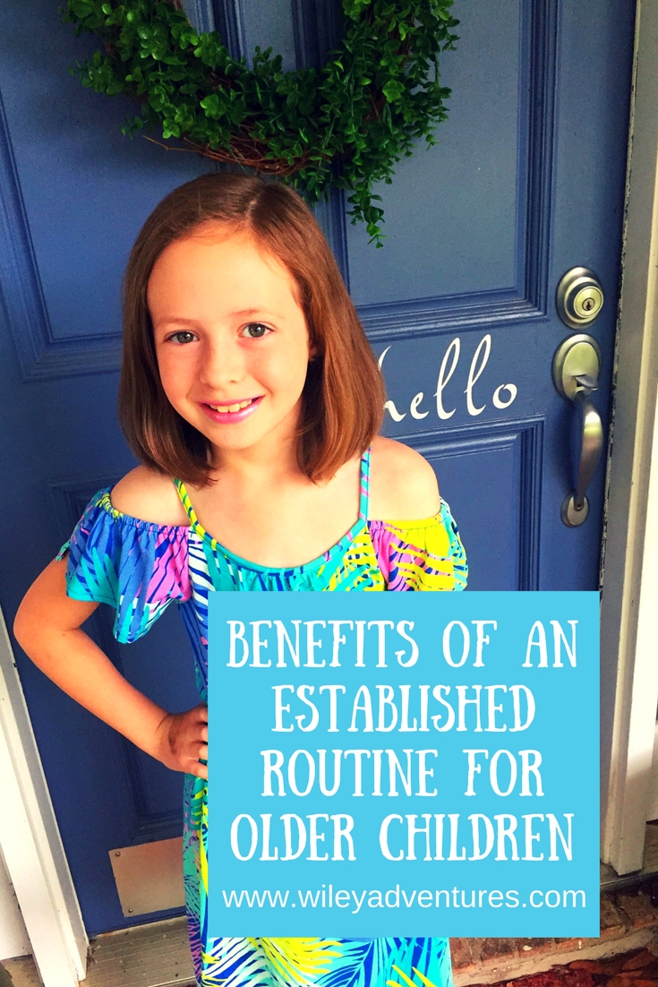 Benefits Of An established Routine For Older Children