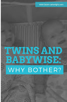 BFBN WEEK: TWINS AND BABYWISE: WHY BOTHER?