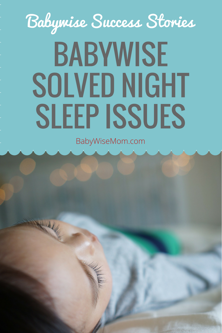 Babywise Solved Night Sleep Issues