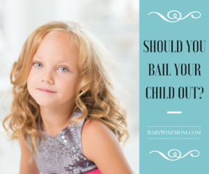 Should You Bail Your Child Out? Click to read