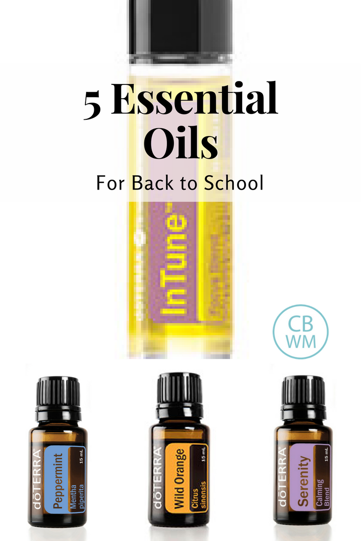 5 Essential oils for back to school