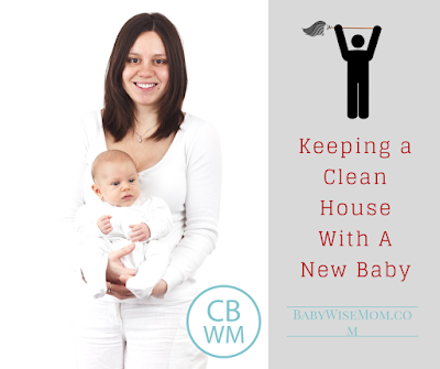 How to keep your house clean when you have a newborn