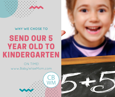 Why We Chose To Send Our Daughter to Kindergarten On Time