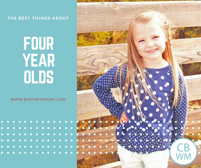 The ten best things about four year olds