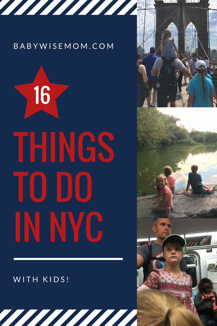 16 Things to do in New York City with Kids