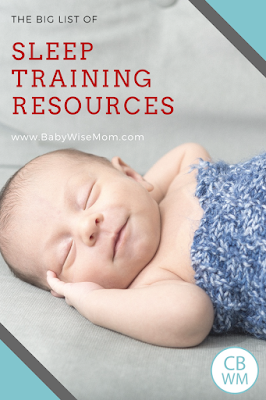 The Big List of Sleep Training Resources