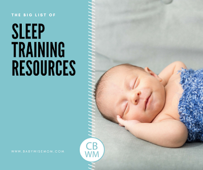 The Big List of Sleep Training Resources