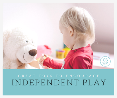 Great Toys for Independent Playtime to help your child play happily | independent play | toy list | #toylist