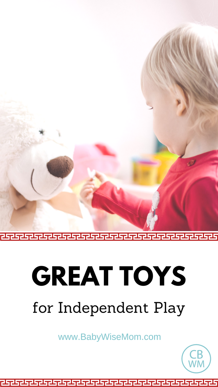Great Toys for Independent Playtime to help your child play happily | independent play | toy list | #toylist
