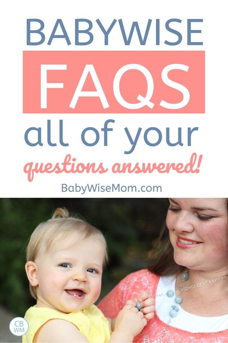 Babywise FAQs pinnable image